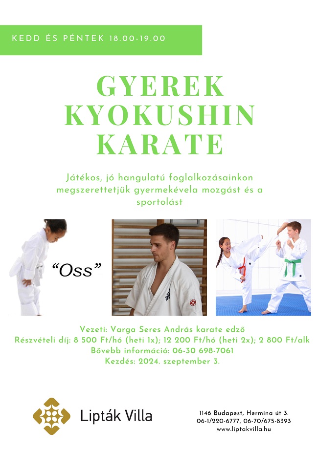 GYEREK  KYOKUSHIN KARATE