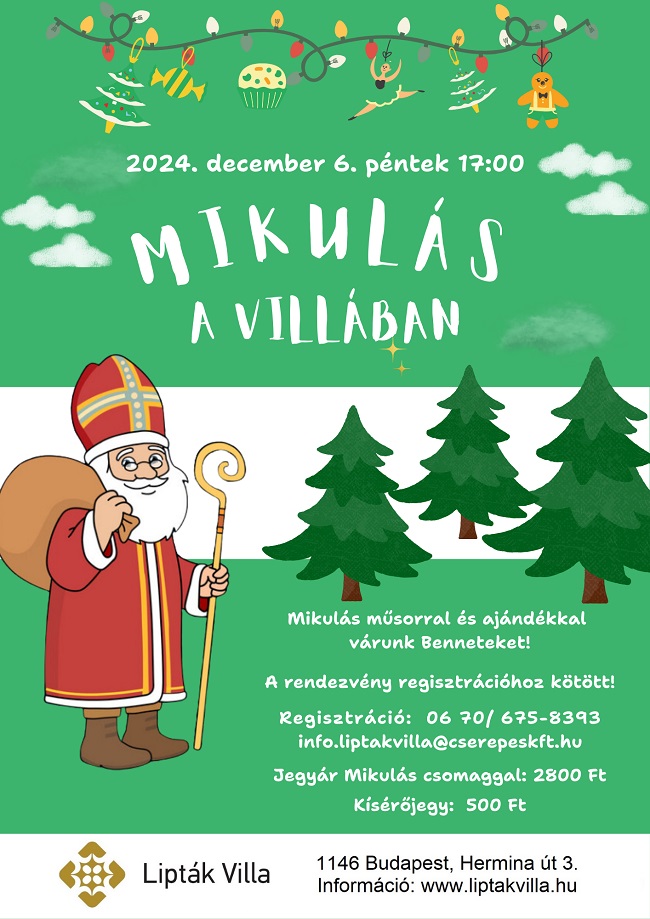 MIKULÁS A VILLÁBAN